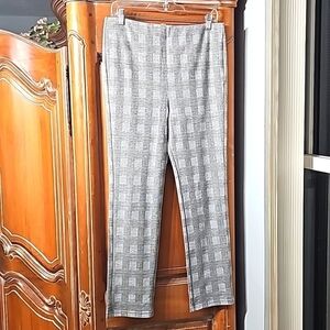 JEAN-PIERRE Klifa Paris women's pull on slacks elastic waist straight le…